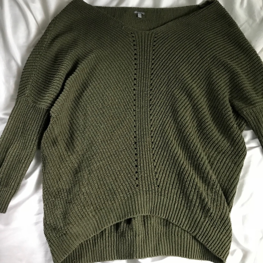 Off the shoulder sweater